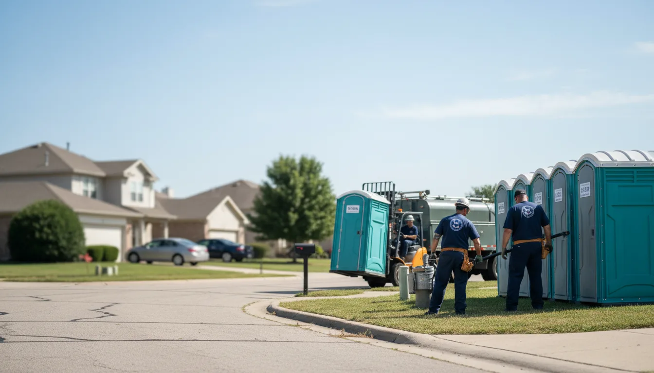 Porta Potty Rental in Fishers, NY near me